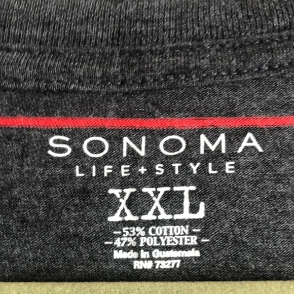 EUC Men’s Sonoma V-Neck T-Shirt - Picture 5 of 12